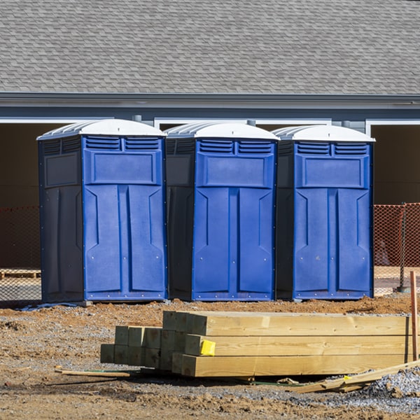 how do you dispose of waste after the porta potties have been emptied in Roxborough Park